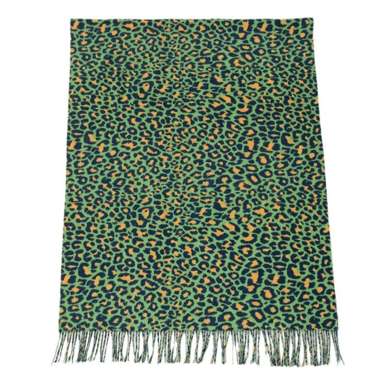 Women's Warm Scarf Cashmere-like Retro Europe And America Scarf Fashion