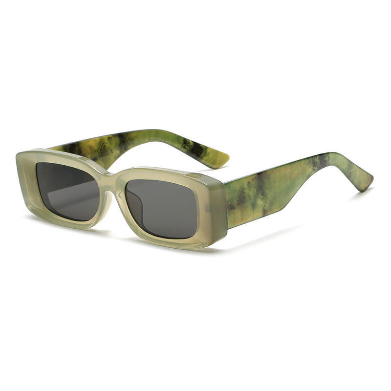 Square Sunglasses Retro Fat Edge Thick Frame Glasses