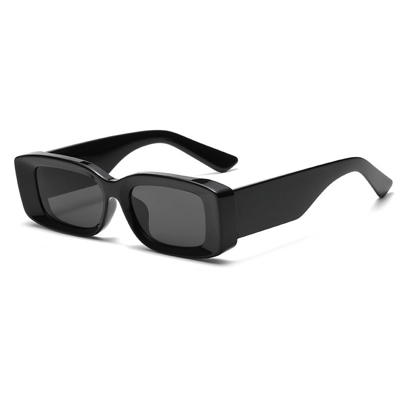 Square Sunglasses Retro Fat Edge Thick Frame Glasses